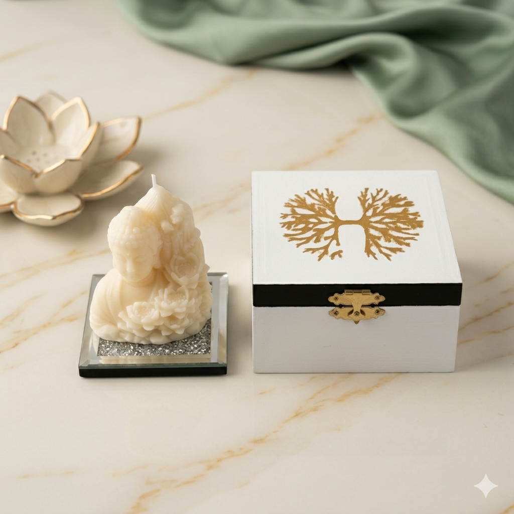 [PRE-ORDER] The Golden Tree of Life Blessed Candle Set